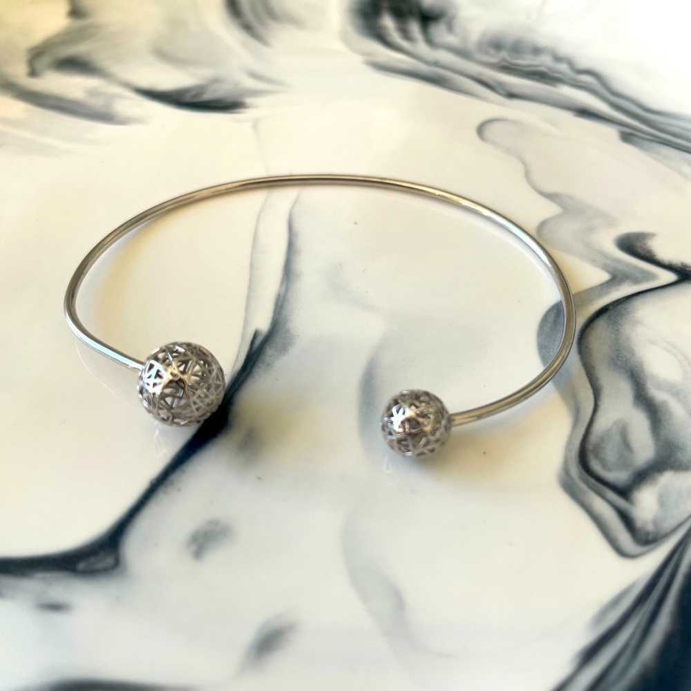 Silver cuff